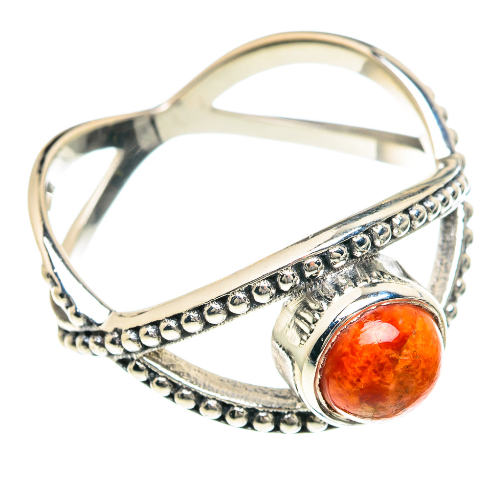 Sponge Coral Rings handcrafted by Ana Silver Co - RING88346