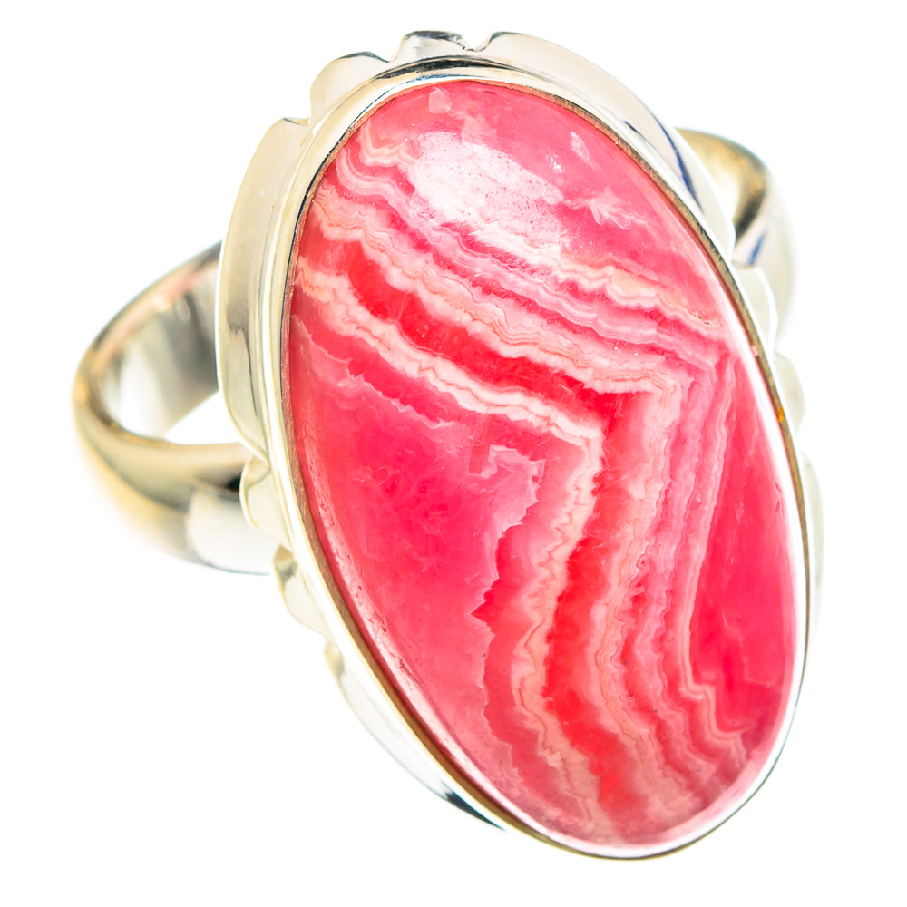 Rhodochrosite Rings handcrafted by Ana Silver Co - RING88349