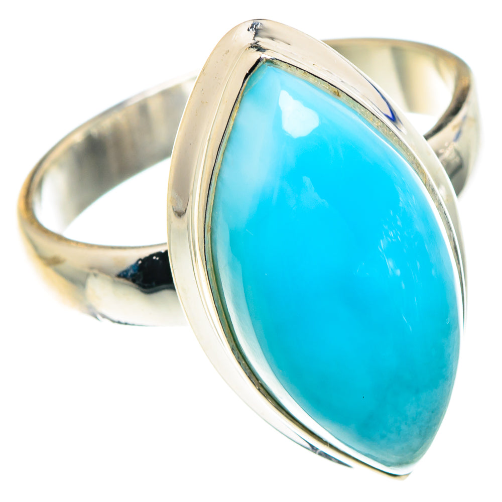 Larimar Rings handcrafted by Ana Silver Co - RING88358