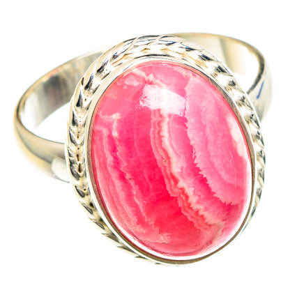 Rhodochrosite Rings handcrafted by Ana Silver Co - RING88376