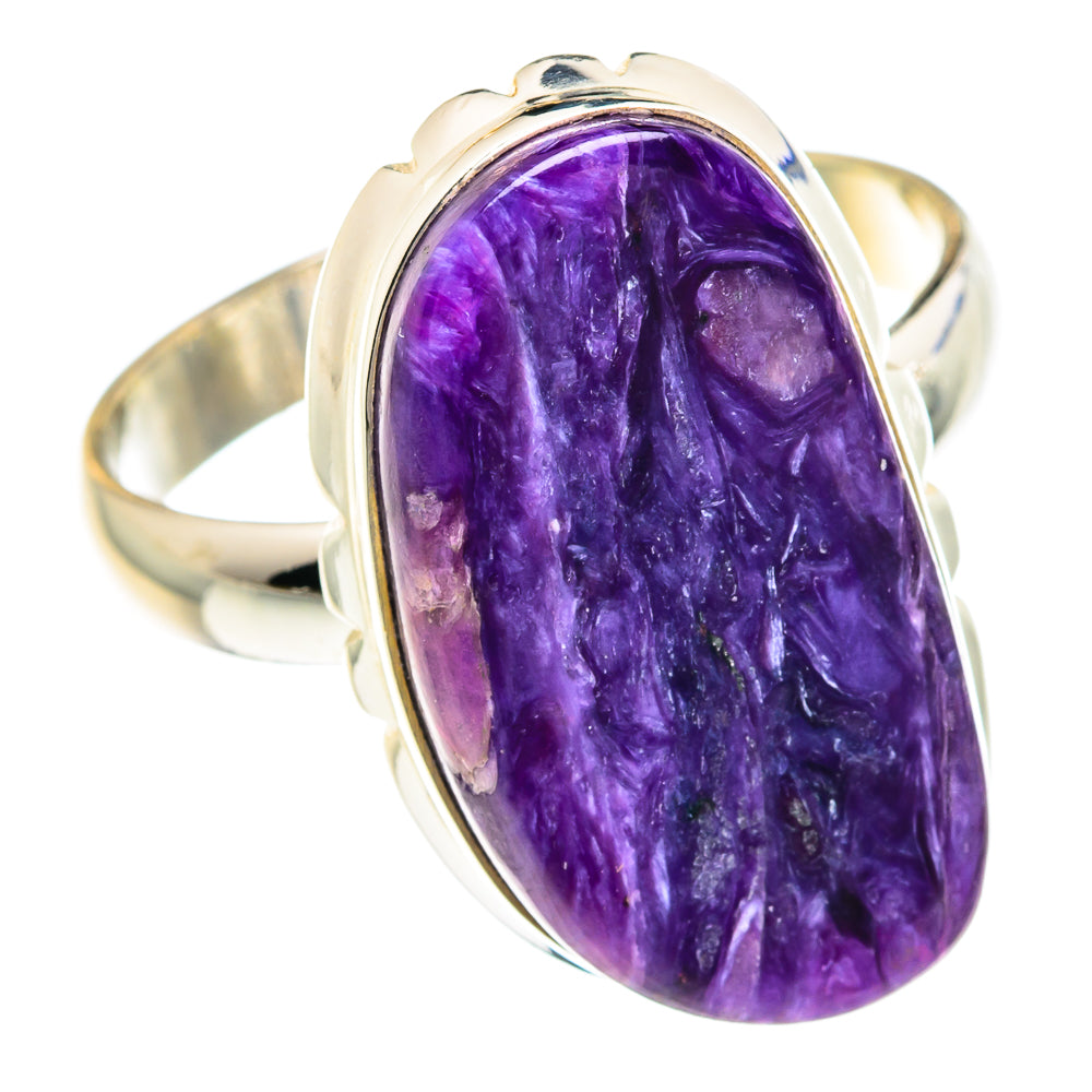 Charoite Rings handcrafted by Ana Silver Co - RING88378