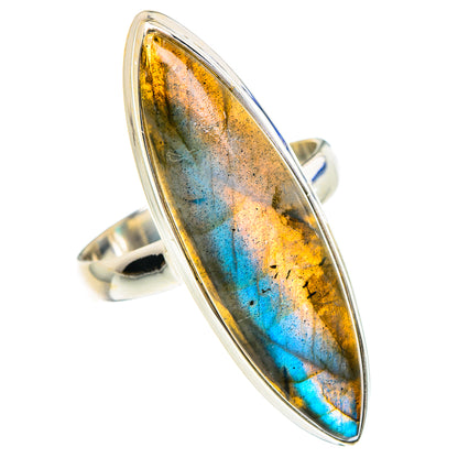 Labradorite Rings handcrafted by Ana Silver Co - RING88386