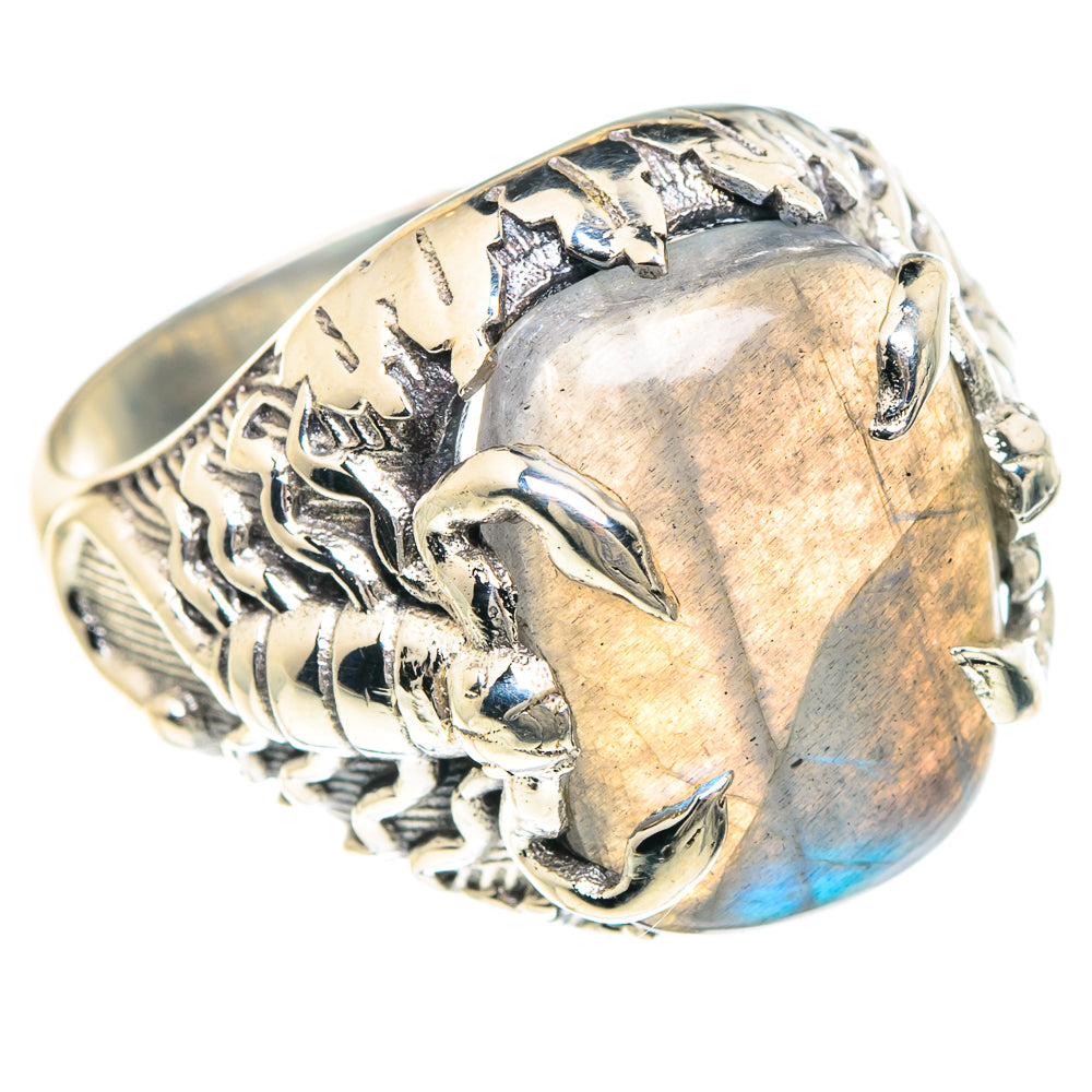 Labradorite Rings handcrafted by Ana Silver Co - RING88391