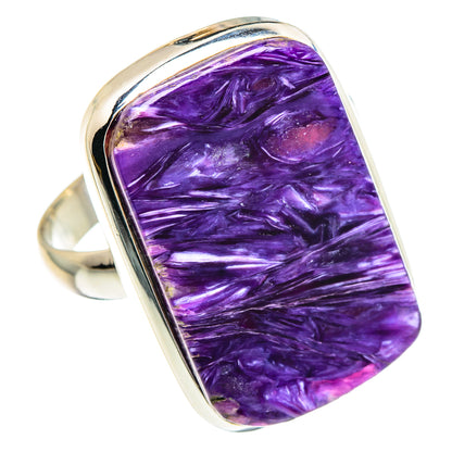 Charoite Rings handcrafted by Ana Silver Co - RING88401