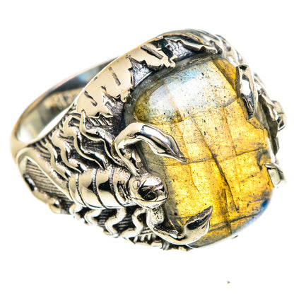 Labradorite Rings handcrafted by Ana Silver Co - RING88416