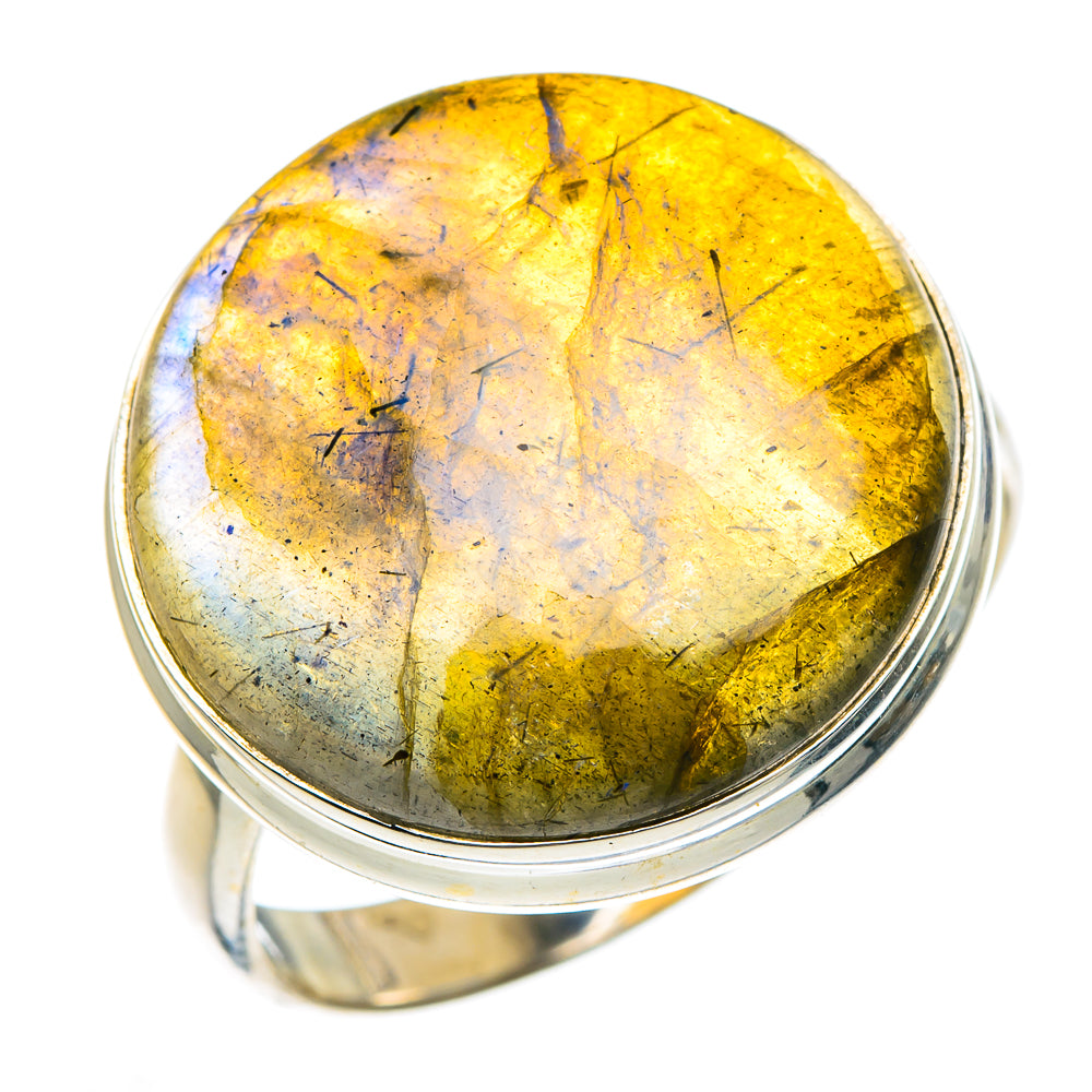 Labradorite Rings handcrafted by Ana Silver Co - RING88418