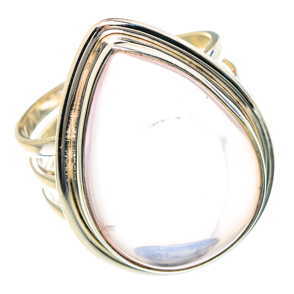 Rose Quartz Rings handcrafted by Ana Silver Co - RING88430