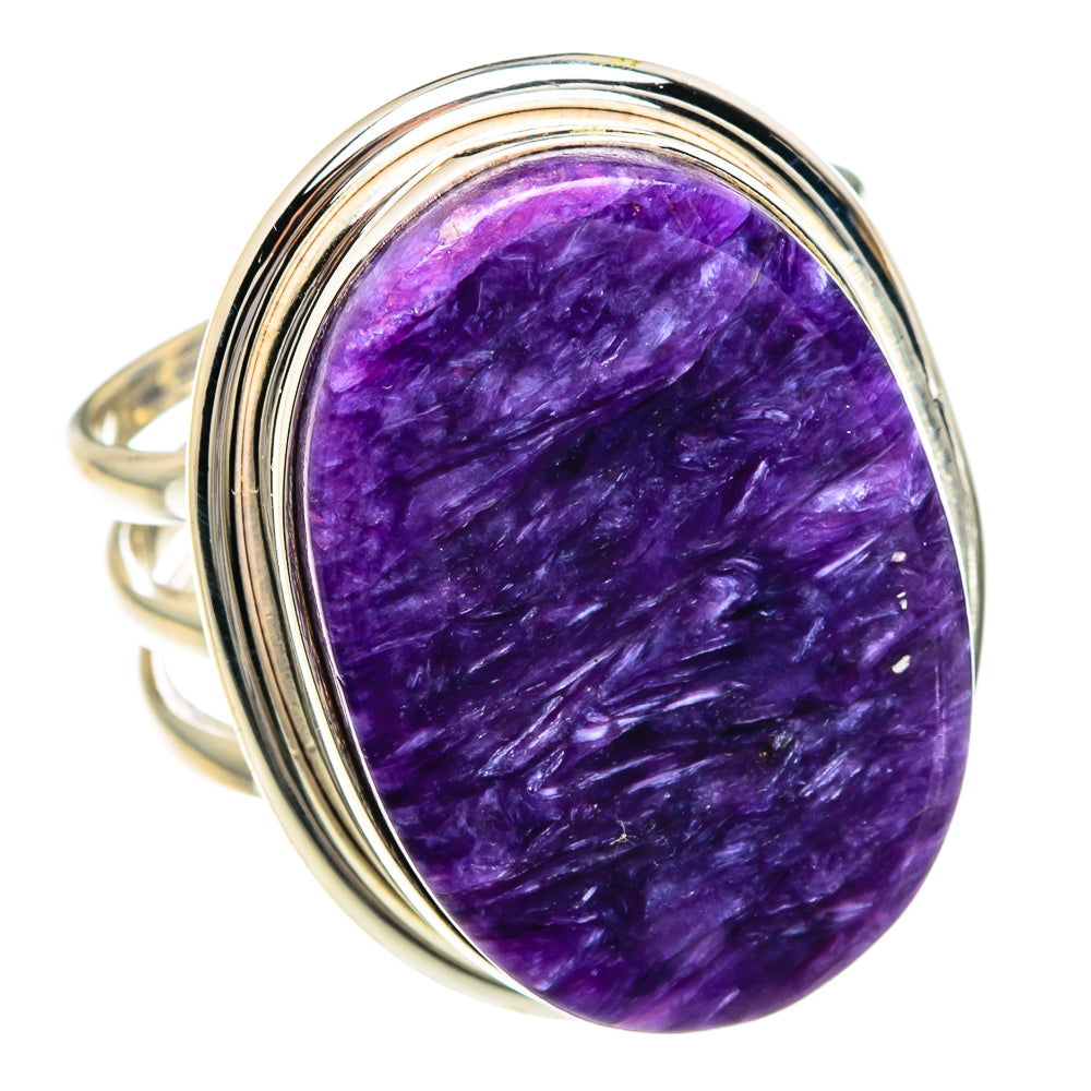 Charoite Rings handcrafted by Ana Silver Co - RING88431