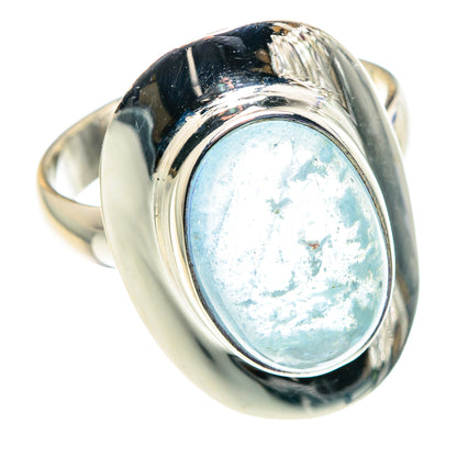 Aquamarine Rings handcrafted by Ana Silver Co - RING88441