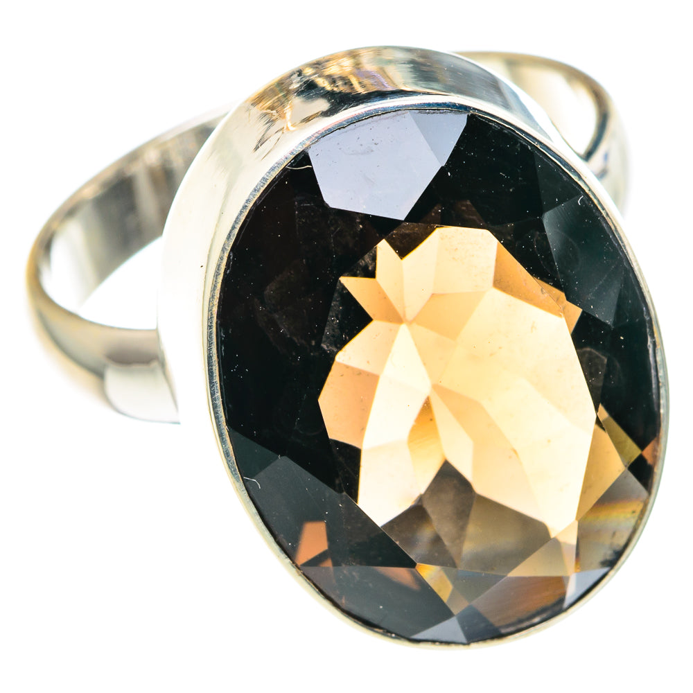 Smoky Quartz Rings handcrafted by Ana Silver Co - RING88450