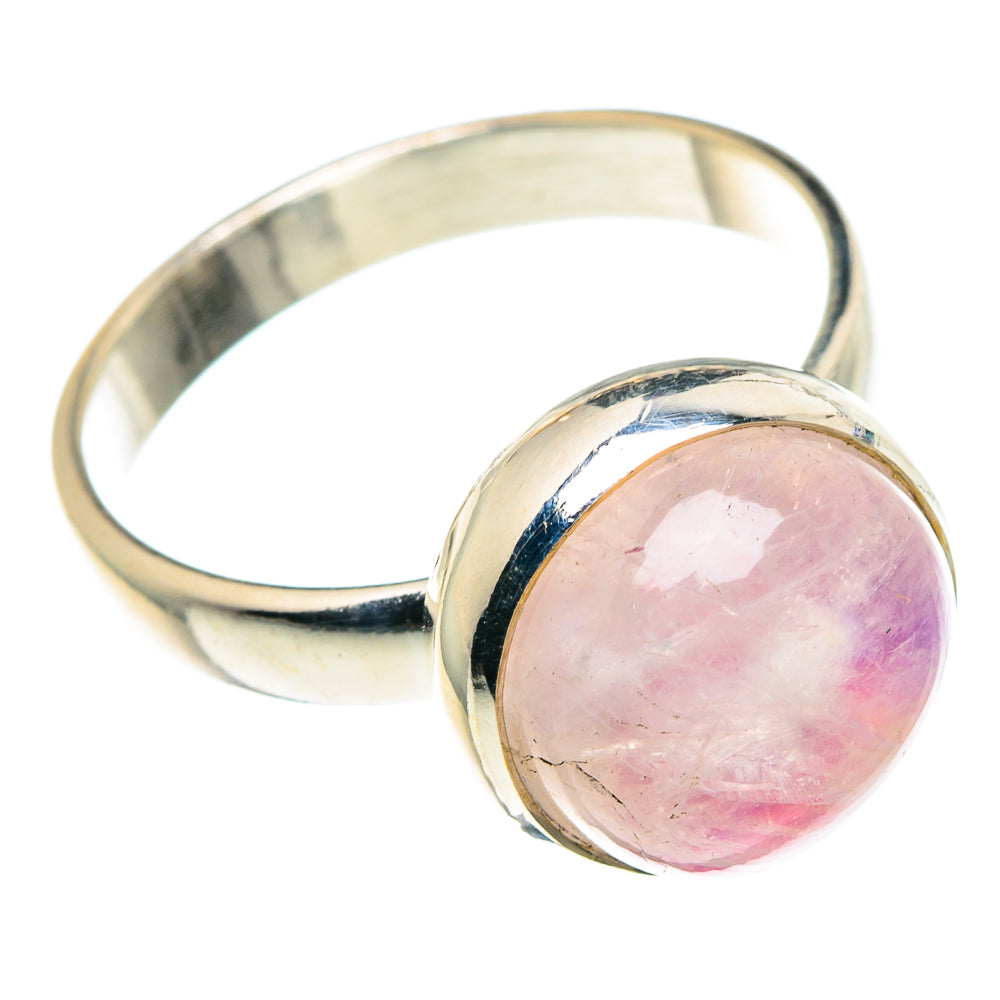 Pink Moonstone Rings handcrafted by Ana Silver Co - RING88454