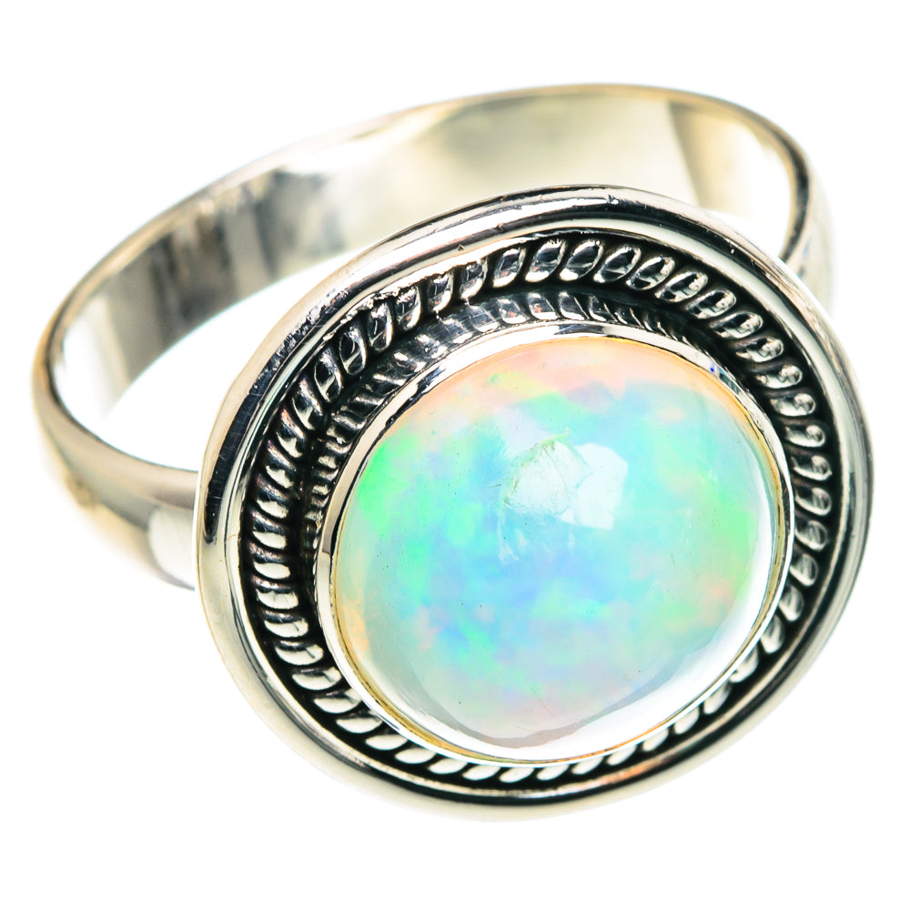 Ethiopian Opal Rings handcrafted by Ana Silver Co - RING88466