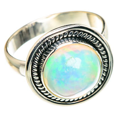 Ethiopian Opal Rings handcrafted by Ana Silver Co - RING88466