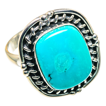 Tibetan Turquoise Rings handcrafted by Ana Silver Co - RING88468