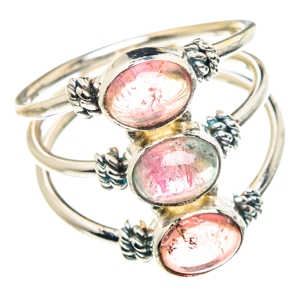 Pink Tourmaline Rings handcrafted by Ana Silver Co - RING88482
