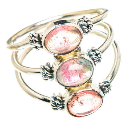 Pink Tourmaline Rings handcrafted by Ana Silver Co - RING88482