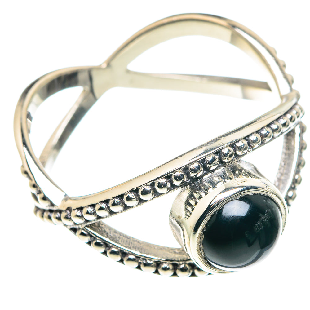 Black Onyx Rings handcrafted by Ana Silver Co - RING88488