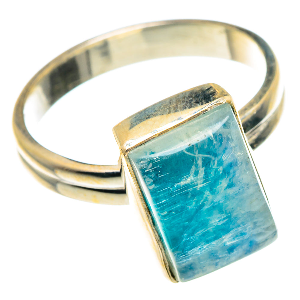 Rainbow Moonstone Rings handcrafted by Ana Silver Co - RING88525
