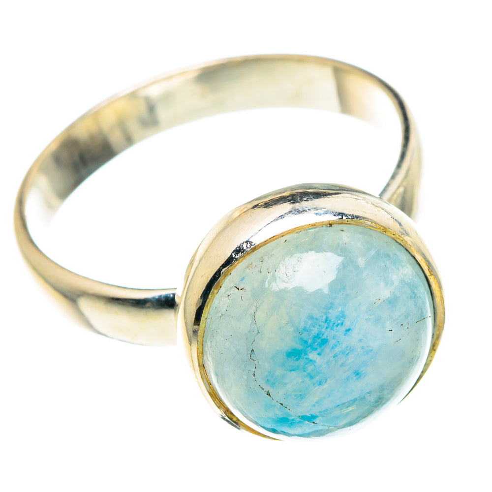 Rainbow Moonstone Rings handcrafted by Ana Silver Co - RING88529