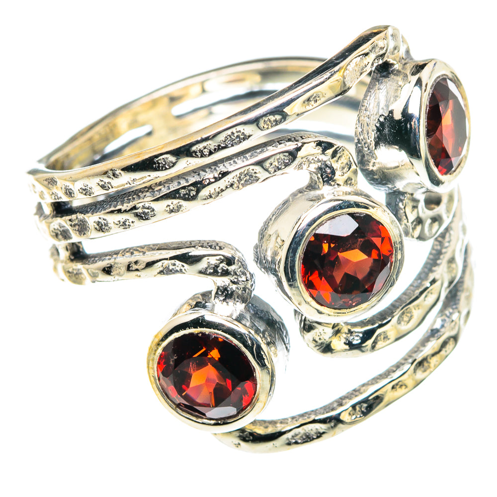 Garnet Rings handcrafted by Ana Silver Co - RING88537