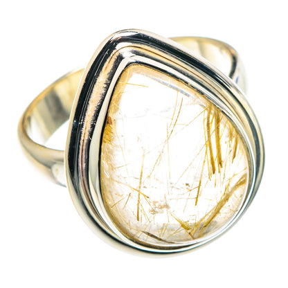 Rutilated Quartz Rings handcrafted by Ana Silver Co - RING88540