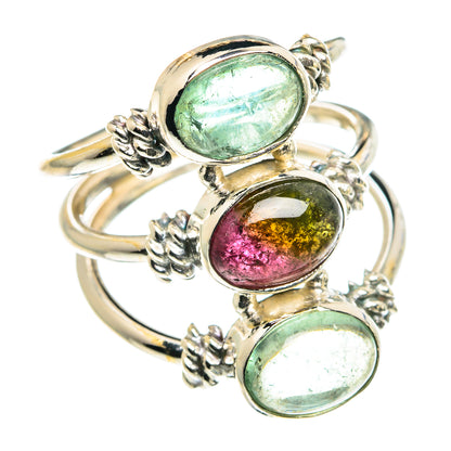 Pink Tourmaline Rings handcrafted by Ana Silver Co - RING88542