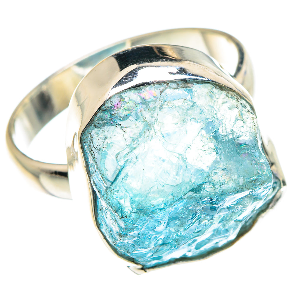 Aquamarine Rings handcrafted by Ana Silver Co - RING88547