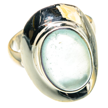 Aqua Chalcedony Rings handcrafted by Ana Silver Co - RING88550