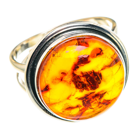 Baltic Amber Rings handcrafted by Ana Silver Co - RING88557