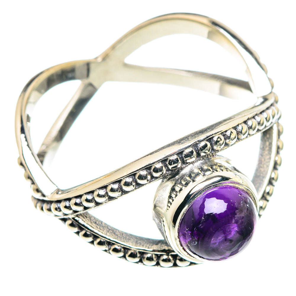 Amethyst Rings handcrafted by Ana Silver Co - RING88563