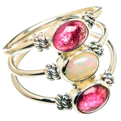 Ethiopian Opal Rings handcrafted by Ana Silver Co - RING88567