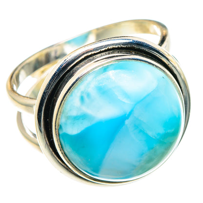 Larimar Rings handcrafted by Ana Silver Co - RING88574