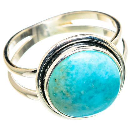 Larimar Rings handcrafted by Ana Silver Co - RING88590