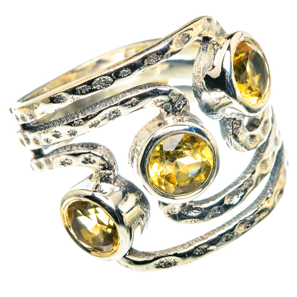 Citrine Rings handcrafted by Ana Silver Co - RING88598