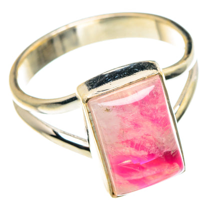 Pink Moonstone Rings handcrafted by Ana Silver Co - RING88604