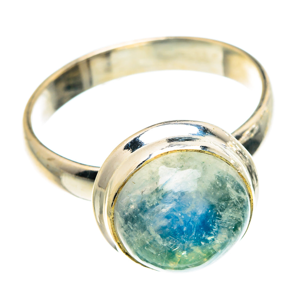 Rainbow Moonstone Rings handcrafted by Ana Silver Co - RING88616