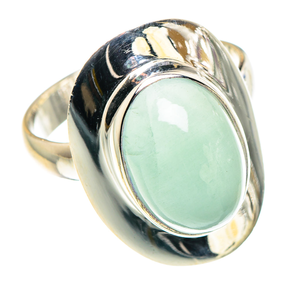 Aqua Chalcedony Rings handcrafted by Ana Silver Co - RING88628