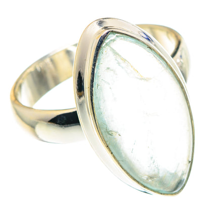 Aqua Chalcedony Rings handcrafted by Ana Silver Co - RING88629