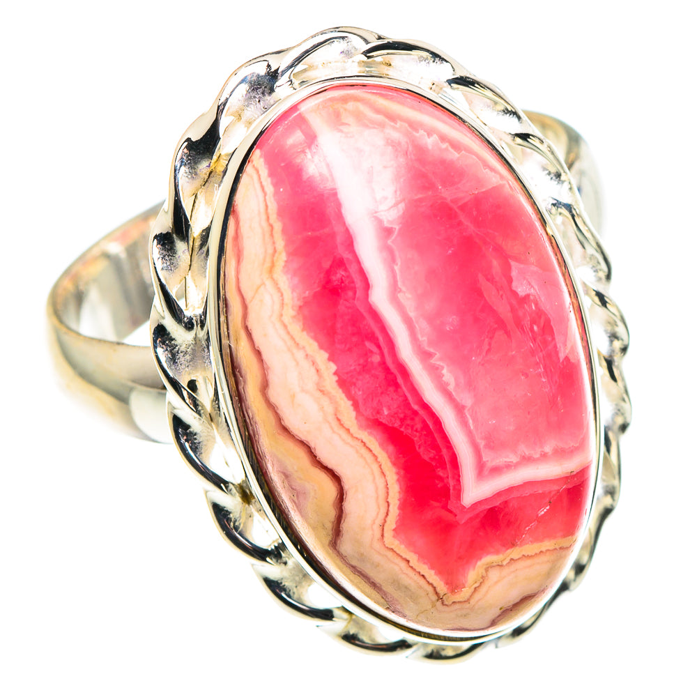 Rhodochrosite Rings handcrafted by Ana Silver Co - RING88634