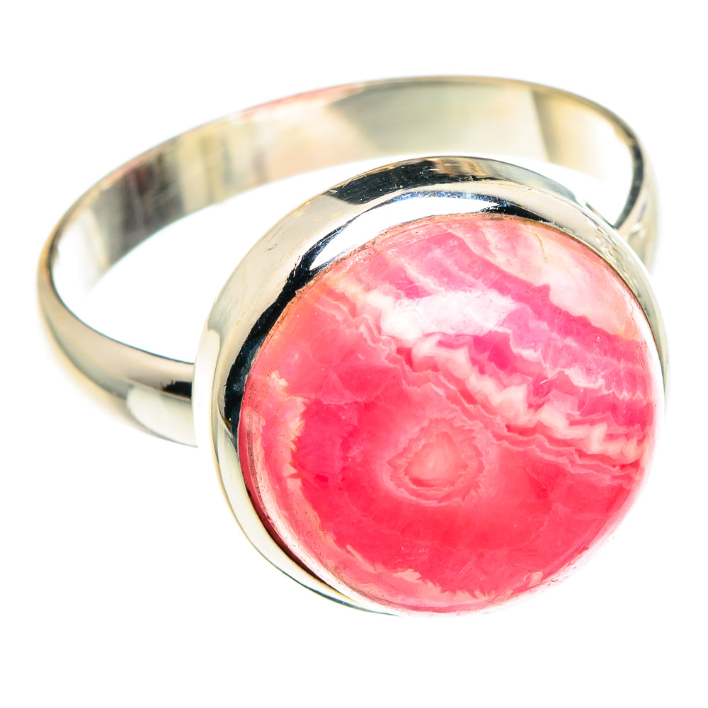 Rhodochrosite Rings handcrafted by Ana Silver Co - RING88637