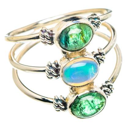 Ethiopian Opal Rings handcrafted by Ana Silver Co - RING88638