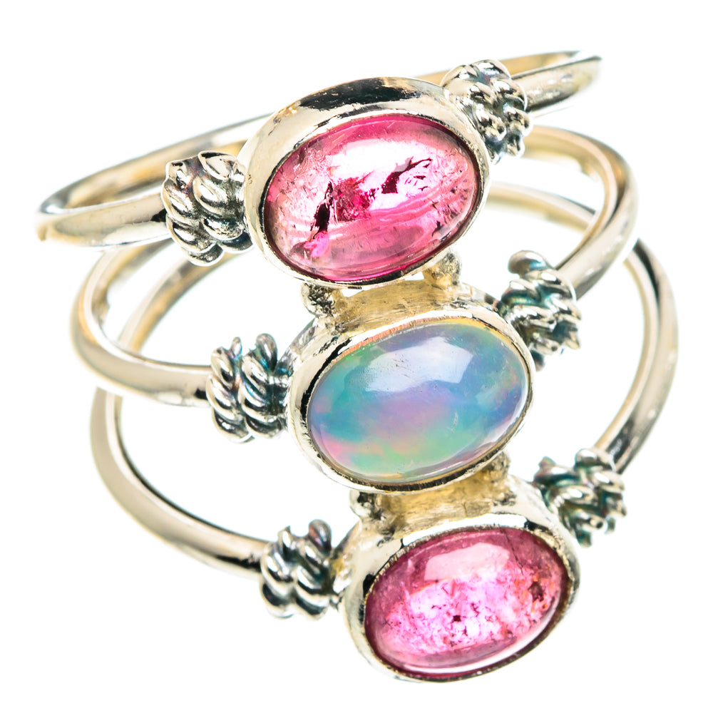 Ethiopian Opal Rings handcrafted by Ana Silver Co - RING88639