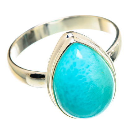 Larimar Rings handcrafted by Ana Silver Co - RING88644