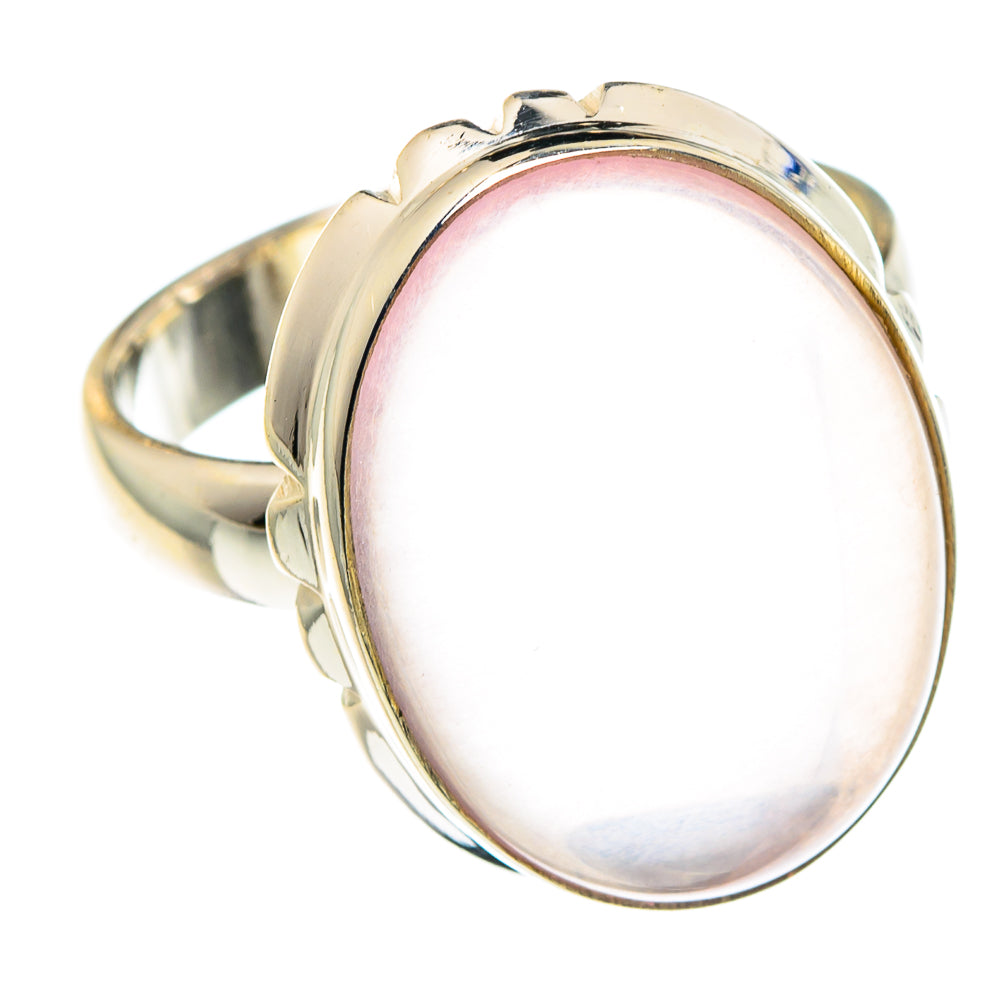 Rose Quartz Rings handcrafted by Ana Silver Co - RING88649