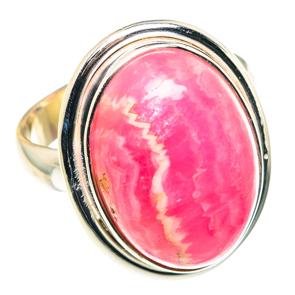 Rhodochrosite Rings handcrafted by Ana Silver Co - RING88663
