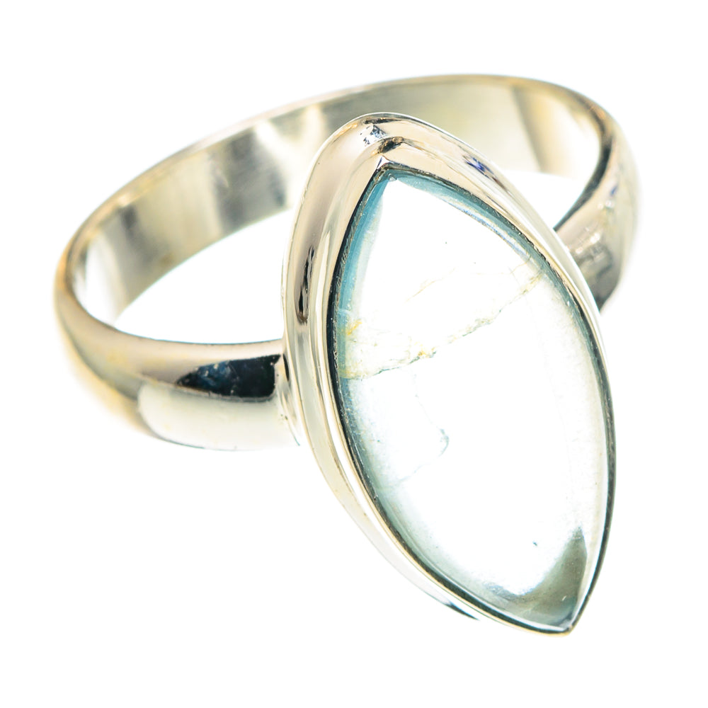 Aqua Chalcedony Rings handcrafted by Ana Silver Co - RING88669 - Photo 2