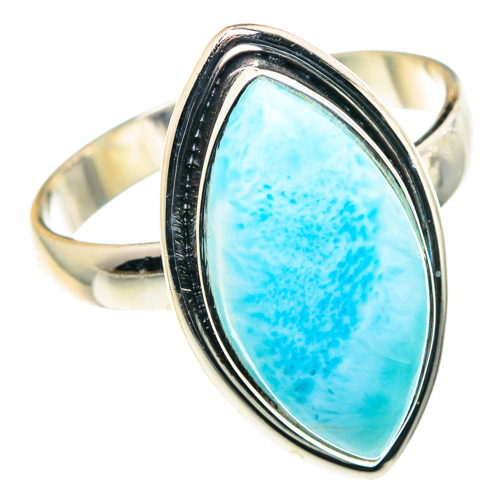 Larimar Rings handcrafted by Ana Silver Co - RING88670