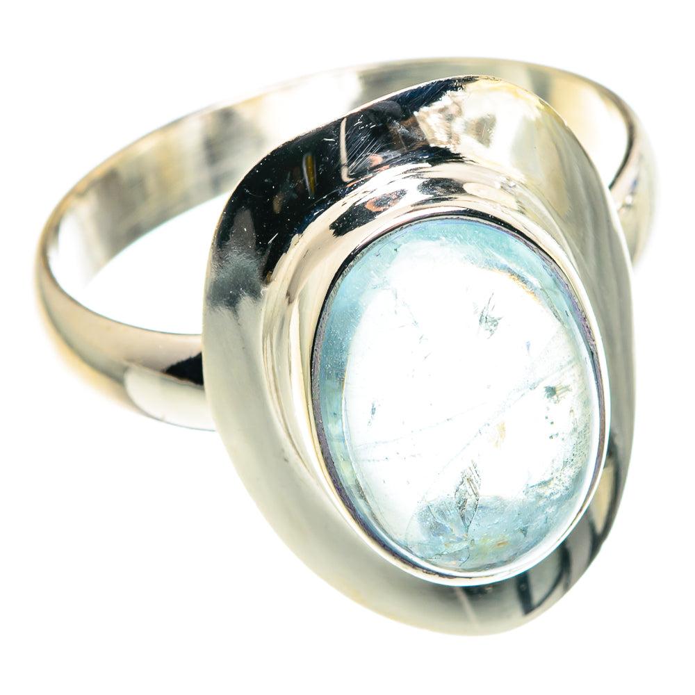 Aqua Chalcedony Rings handcrafted by Ana Silver Co - RING88671