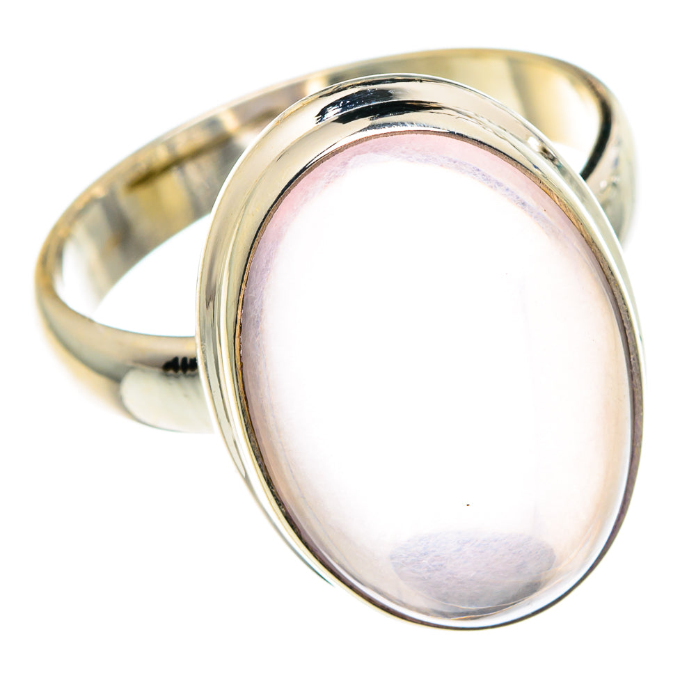 Rose Quartz Rings handcrafted by Ana Silver Co - RING88678