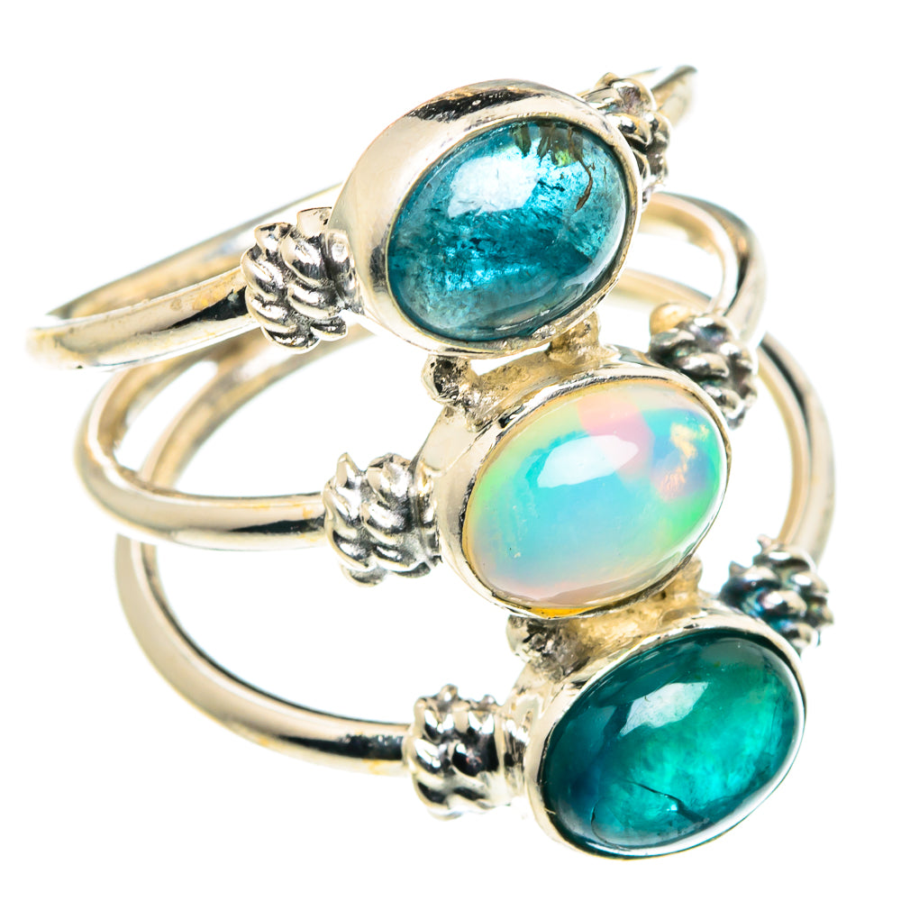 Ethiopian Opal Rings handcrafted by Ana Silver Co - RING88682